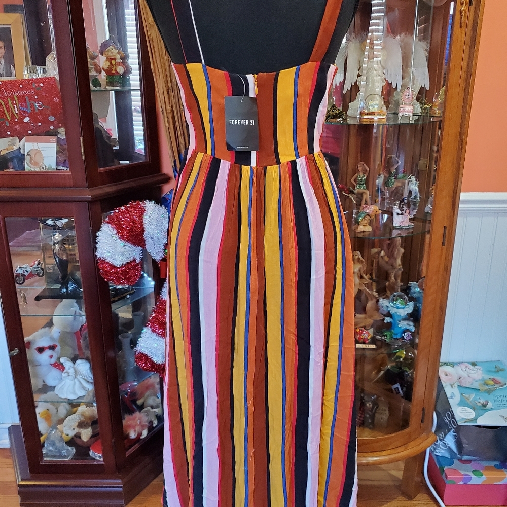 Forever 21 Stripe Dress - Picture 2 of 3